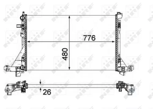 RADIATEUR NRF 58482)