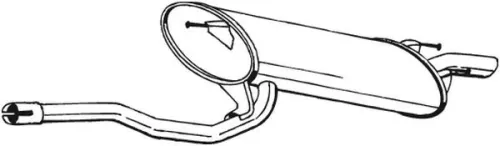 Achterdemper BOSAL 280-909)