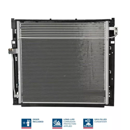 Condensor, airconditioning NISSENS 940394)