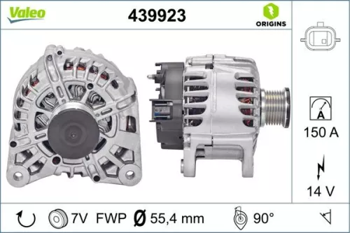 Alternator VALEO 439923)