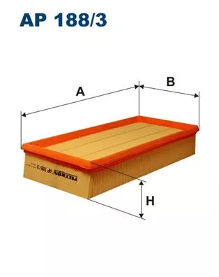 Air Filter FILTRON AP 188/3)