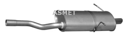 Achterdemper ASMET 12.026)