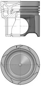 Zuiger KOLBENSCHMIDT 41178600)