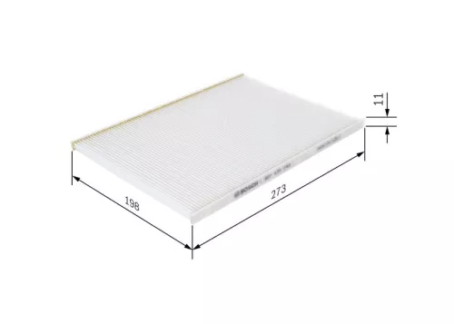 Filter, cabinelucht BOSCH 1 987 435 049)