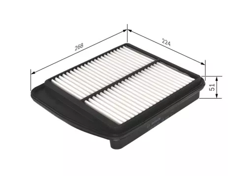 Luchtfilter BOSCH F 026 400 293)