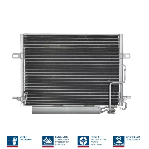 Condensor, airconditioning NISSENS 94614)