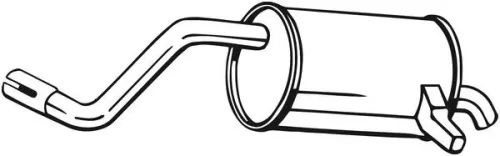 Achterdemper BOSAL 200-515)