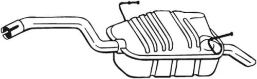 Achterdemper BOSAL 190-905)