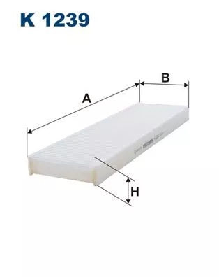 Filter, cabin air FILTRON K 1239)