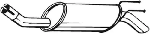 Achterdemper BOSAL 148-167)