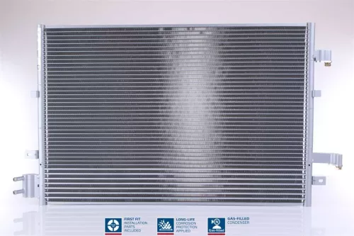 Condenser, air conditioning NISSENS 94777)