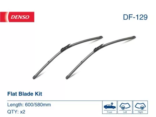 Ruitenwisser DENSO DF-129)