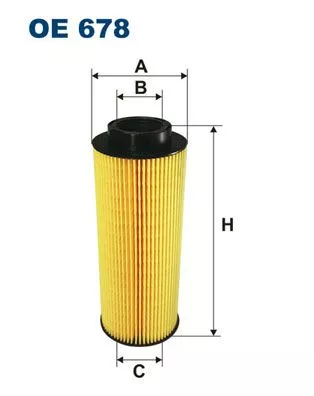 Oliefilter FILTRON OE 678)