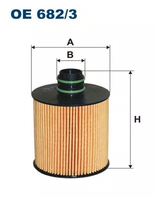 Oliefilter FILTRON OE 682/3)