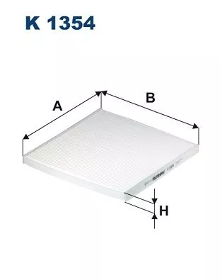 Filter, cabinelucht FILTRON K 1354)