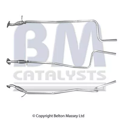 Uitlaatpijp BM Catalysts BM50243)