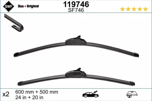 Wiper Blade SWF 119746)