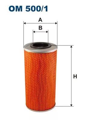 Oliefilter FILTRON OM 500/1)