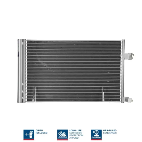 Condensor, airconditioning NISSENS 940808)