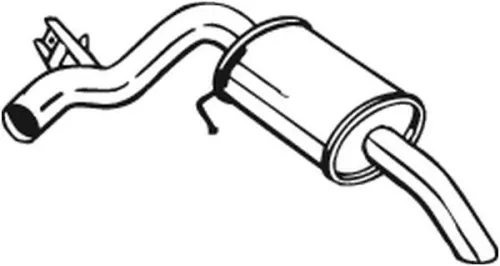 Achterdemper BOSAL 247-013)