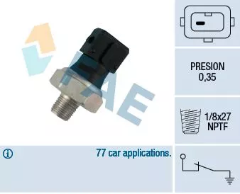 Oil Pressure Switch FAE 12470)