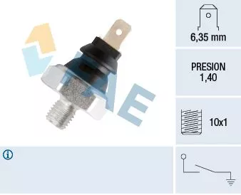 Oil Pressure Switch FAE 12900)