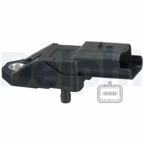 Sensor, turbodruk DELPHI PS10180)