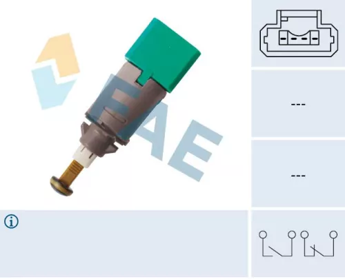 Stoplichtschakelaar FAE 24904)