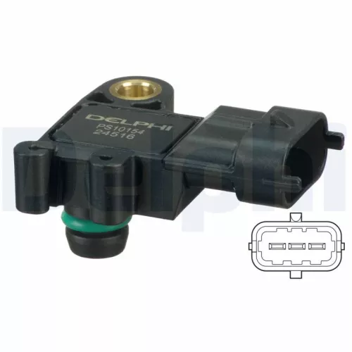 Sensor, turbodruk DELPHI PS10154)