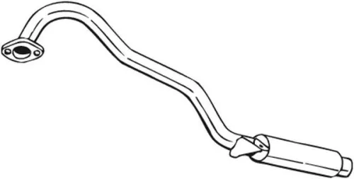 Achterdemper BOSAL 145-017)