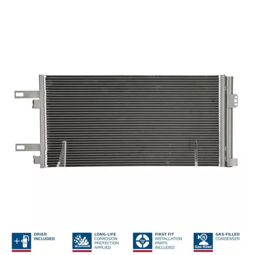 Condensor, airconditioning NISSENS 94985)