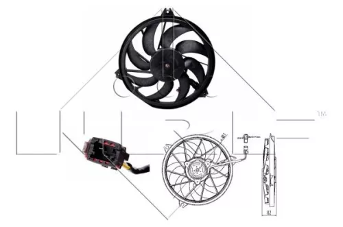 Fan, engine cooling NRF 47323)