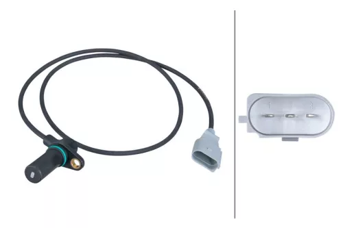 Sensor, crankshaft pulse HELLA 6PU 009 167-261)
