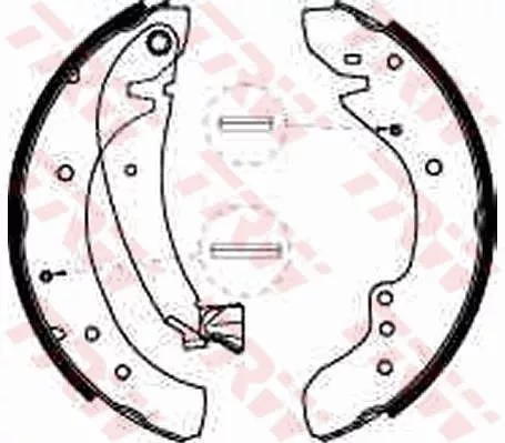 Brake Shoe Set TRW GS8545)