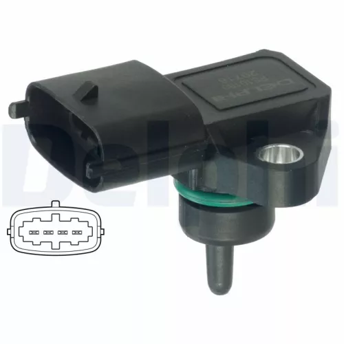 Sensor, turbodruk DELPHI PS10150)
