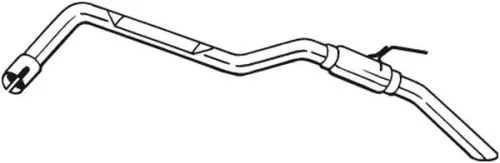 Achterdemper BOSAL 281-881)
