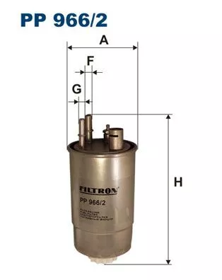 Fuel Filter FILTRON PP 966/2)