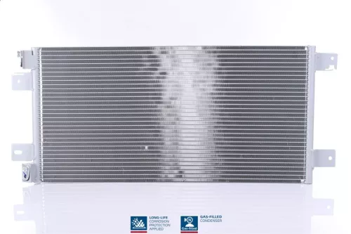Condensor, airconditioning NISSENS 940460)