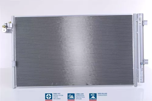Condensor, airconditioning NISSENS 940748)