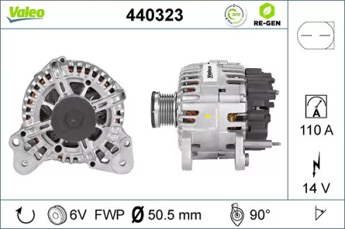 Alternator VALEO 440323)