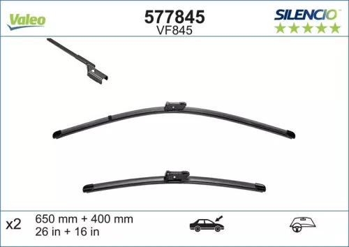 Ruitenwisser VALEO 577845)