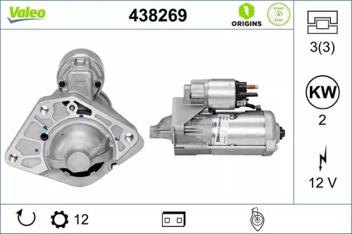 Starter VALEO 438269)