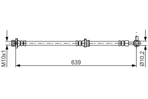Remslang BOSCH 1 987 481 697)