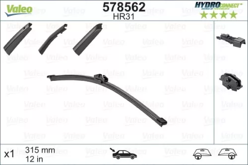 Wiper Blade VALEO 578562)