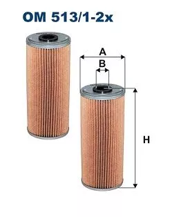 Oil Filter FILTRON OM 513/1-2x)