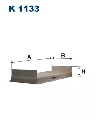 Filter, cabin air FILTRON K 1133)