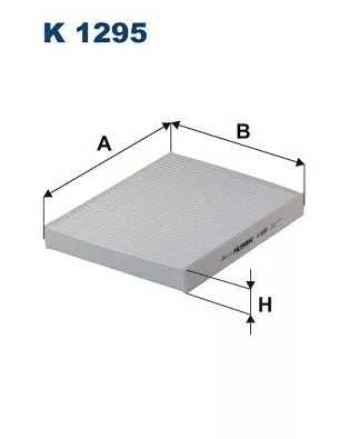 Filter, cabinelucht FILTRON K 1295)