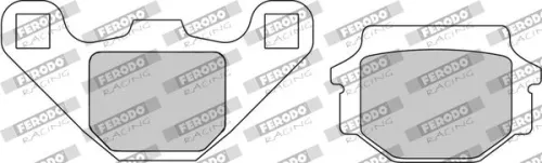 Remblokkenset, schijfrem FERODO RACING FDB314EF)