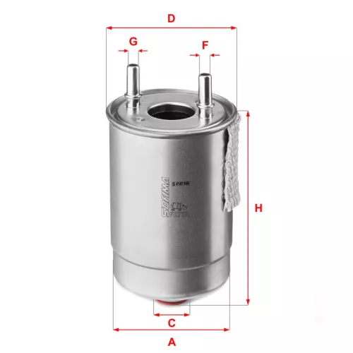 Brandstoffilter SOFIMA S 4147 NR)