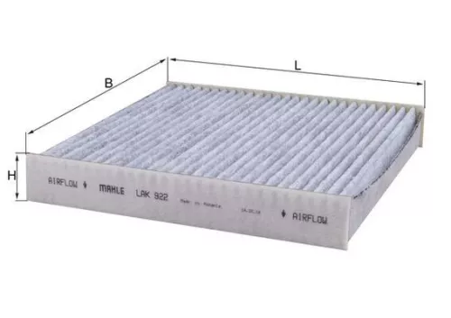 Filter, cabin air KNECHT LAK 922)
